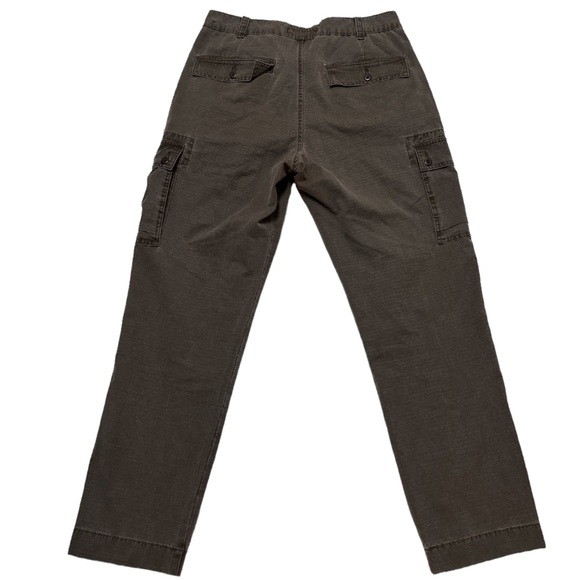 Abercrombie & Fitch men’s ripstop cargo pants brown Waist 32 Inseam 30 Read - Picture 2 of 8